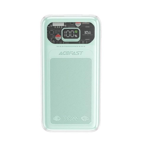 Acefast powerbank 10000mAh Sparkling Series szybkie ładowanie 30W zielony (M1) Acefast powerbank 10000mAh Sparkling Series szybkie ładowanie 30W zielony (M1)