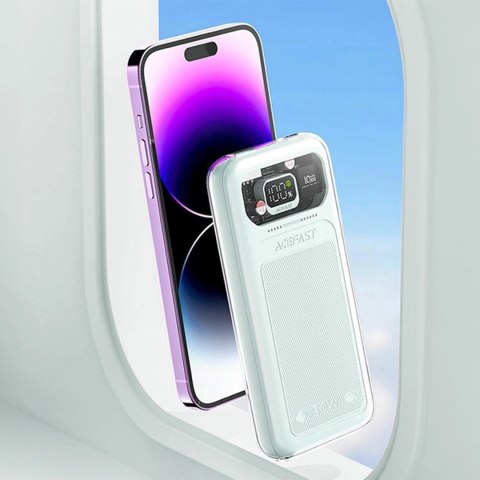 Acefast powerbank 10000mAh Sparkling Series szybkie ładowanie 30W zielony (M1) Acefast powerbank 10000mAh Sparkling Series szybkie ładowanie 30W zielony (M1)