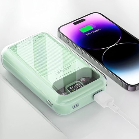 Acefast powerbank 20000mAh Sparkling Series szybkie ładowanie 30W zielony (M2) Acefast powerbank 20000mAh Sparkling Series szybkie ładowanie 30W zielony (M2)