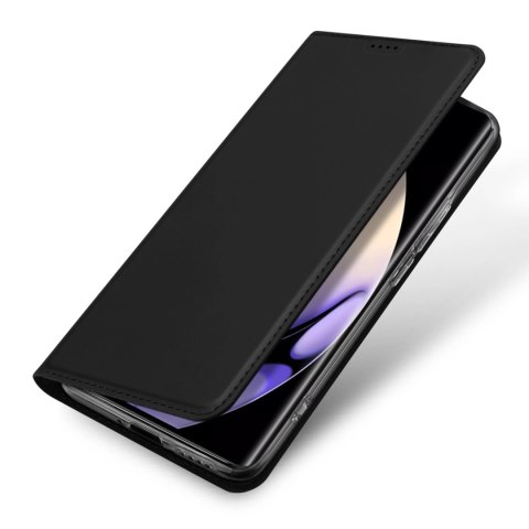 Dux Ducis Skin Pro etui do Realme 10 Pro pokrowiec z klapką portfel na kartę podstawka czarne Dux Ducis Skin Pro etui do Realme 10 Pro pokrowiec z klapką portfel na kartę podstawka czarne