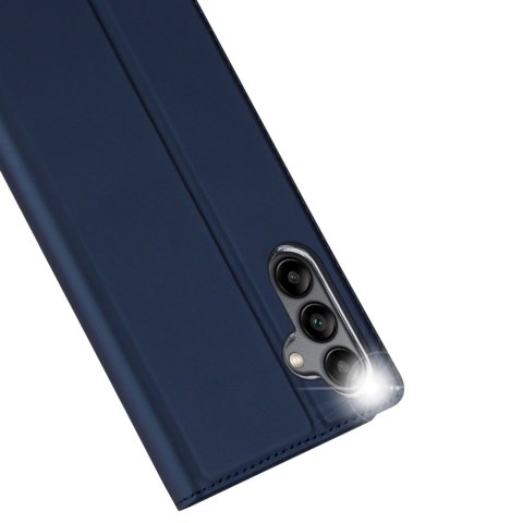 Dux Ducis Skin Pro etui do Samsung Galaxy A34 5G pokrowiec z klapką portfel na kartę podstawka niebieskie Dux Ducis Skin Pro etui do Samsung Galaxy A34 5G pokrowiec z klapką portfel na kartę podstawka niebieskie