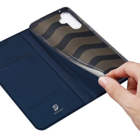 Dux Ducis Skin Pro etui do Samsung Galaxy A34 5G pokrowiec z klapką portfel na kartę podstawka niebieskie Dux Ducis Skin Pro etui do Samsung Galaxy A34 5G pokrowiec z klapką portfel na kartę podstawka niebieskie