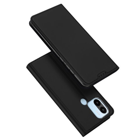 Dux Ducis Skin Pro etui do Xiaomi Redmi A1+ pokrowiec z klapką portfel na kartę podstawka czarne Dux Ducis Skin Pro etui do Xiaomi Redmi A1+ pokrowiec z klapką portfel na kartę podstawka czarne