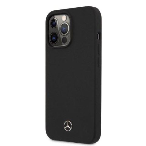 Etui Mercedes Silicone Line MagSafe na iPhone 13 Pro Max - czarne