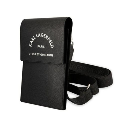 Torebka Karl Lagerfeld Embossed RSG - czarna Torebka Karl Lagerfeld Embossed RSG - czarna