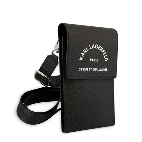 Torebka Karl Lagerfeld Embossed RSG - czarna Torebka Karl Lagerfeld Embossed RSG - czarna