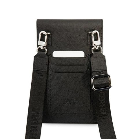 Torebka Karl Lagerfeld Embossed RSG - czarna Torebka Karl Lagerfeld Embossed RSG - czarna