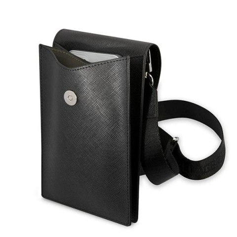 Torebka na telefon Karl Lagerfeld Ikonik Karl Chain - czarna