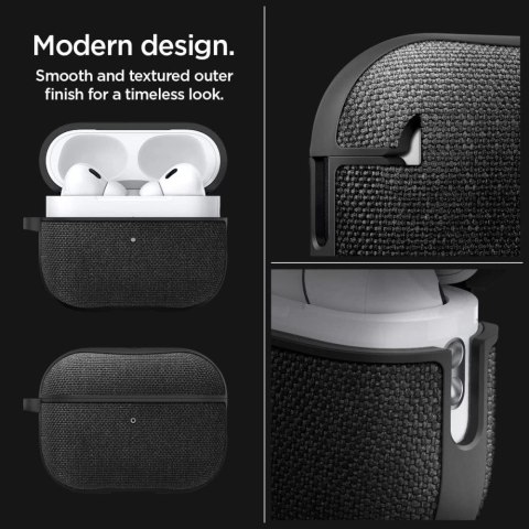Etui Spigen Urban Fit na Apple AirPods Pro 1 / 2 - czarne