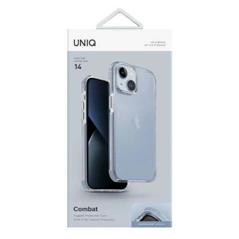 Etui Uniq Combat na iPhone 14 - niebieskie Etui Uniq Combat na iPhone 14 - niebieskie