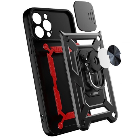 Hybrid Armor Camshield etui Vivo Y35 / Vivo Y22 / Vivo Y22s pancerny pokrowiec z osłoną na aparat czarne Hybrid Armor Camshield etui Vivo Y35 / Vivo Y22 / Vivo Y22s pancerny pokrowiec z osłoną na aparat czarne