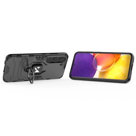 Wozinsky Ring Armor etui Samsung Galaxy S23 pancerny pokrowiec uchwyt magnetyczny ring czarne