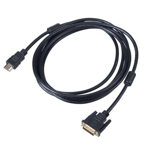 Akyga kabel HDMI / DVI AK-AV-13 24+1 pin 3.0m Akyga kabel HDMI / DVI AK-AV-13 24+1 pin 3.0m
