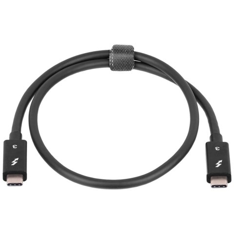 Akyga kabel USB AK-USB-33 USB type C Thunderbolt 3 (m) / USB type C Thunderbolt 3 (m) ver. 3.1 0.5m Akyga kabel USB AK-USB-33 USB type C Thunderbolt 3 (m) / USB type C Thunderbolt 3 (m) ver. 3.1 0.5m