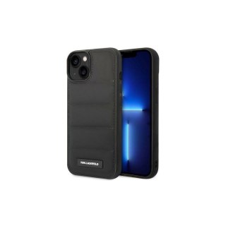 Karl Lagerfeld nakładka do iPhone 14 6,1" KLHCP14SPSQAK czarna hardcase Puffy Elongated Logo