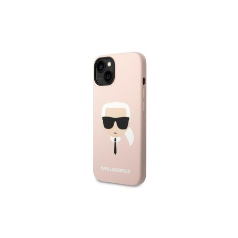 Karl Lagerfeld nakładka do iPhone 14 Pro Max 6,7" KLHMP14XSLKHLP różowa HC Silicone Karl Head Karl Lagerfeld nakładka do iPhone 14 Pro Max 6,7" KLHMP14XSLKHLP różowa HC Silicone Karl Head