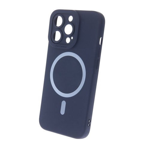 Nakładka Silicon Mag do iPhone 12 6,1" ciemnoniebieska Nakładka Silicon Mag do iPhone 12 6,1" ciemnoniebieska