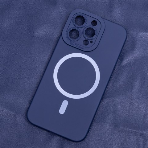 Nakładka Silicon Mag do iPhone 12 6,1" ciemnoniebieska Nakładka Silicon Mag do iPhone 12 6,1" ciemnoniebieska