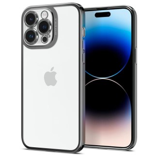 Spigen nakładka Optik Crystal do iPhone 14 Pro 6,1" chrome grey
