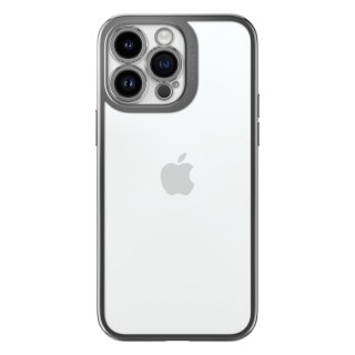Spigen nakładka Optik Crystal do iPhone 14 Pro 6,1" chrome grey