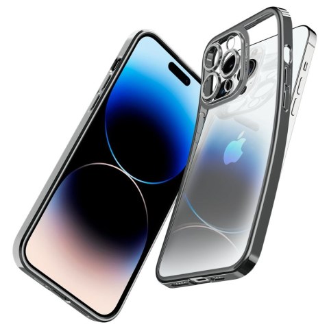 Spigen nakładka Optik Crystal do iPhone 14 Pro 6,1" chrome grey Spigen nakładka Optik Crystal do iPhone 14 Pro 6,1" chrome grey