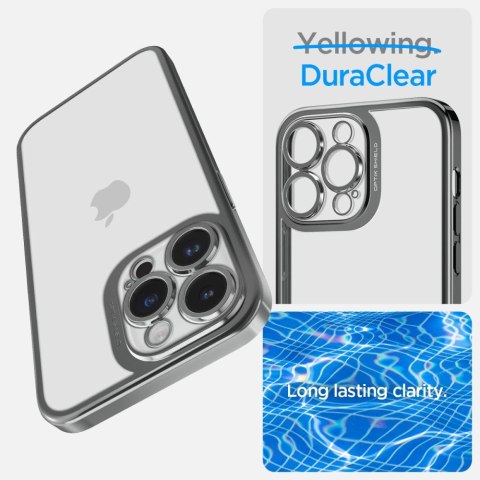 Spigen nakładka Optik Crystal do iPhone 14 Pro 6,1" chrome grey Spigen nakładka Optik Crystal do iPhone 14 Pro 6,1" chrome grey