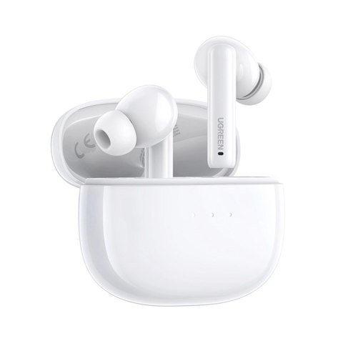Bezprzewodowe słuchawki Bluetooth 5.2 TWS ANC Ugreen HiTune T3 Active WS106 - białe Bezprzewodowe słuchawki Bluetooth 5.2 TWS ANC Ugreen HiTune T3 Active WS106 - białe