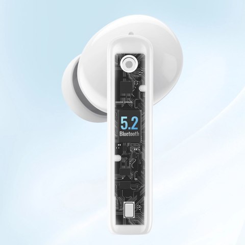 Bezprzewodowe słuchawki Bluetooth 5.2 TWS ANC Ugreen HiTune T3 Active WS106 - białe Bezprzewodowe słuchawki Bluetooth 5.2 TWS ANC Ugreen HiTune T3 Active WS106 - białe