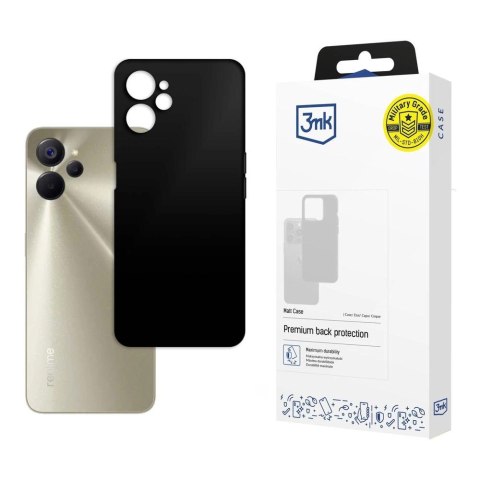 Etui 3mk Matt Case na Realme 10 5G - czarne Etui 3mk Matt Case na Realme 10 5G - czarne