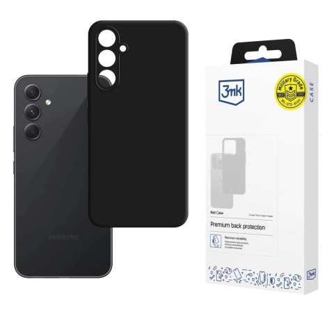 Etui 3mk Matt Case na Samsung Galaxy A54 5G - czarne Etui 3mk Matt Case na Samsung Galaxy A54 5G - czarne