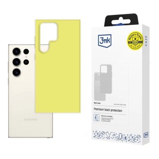 Etui 3mk Matt Case na Samsung Galaxy S23 Ultra - żółte