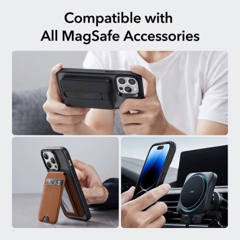 Etui ESR Classic Hybrid Halolock MagSafe na iPhone 14 Pro Max - matowo-czarne Etui ESR Classic Hybrid Halolock MagSafe na iPhone 14 Pro Max - matowo-czarne