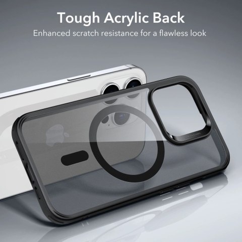 Etui ESR Classic Hybrid Halolock z MagSafe na iPhone 14 Pro - matowo-czarne Etui ESR Classic Hybrid Halolock z MagSafe na iPhone 14 Pro - matowo-czarne