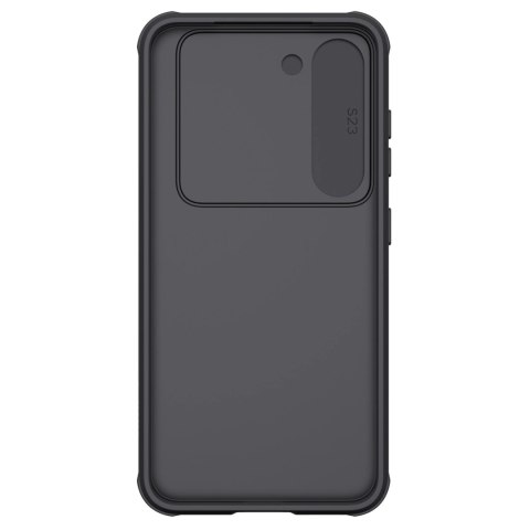 Nillkin CamShield Pro Case etui Samsung Galaxy S23 pokrowiec z osłoną na aparat czarne