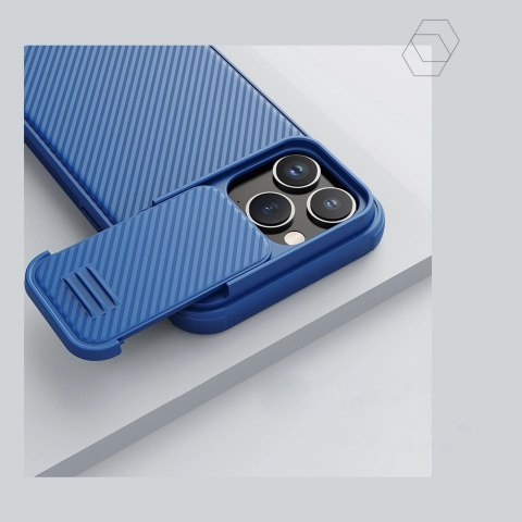Nillkin CamShield S Case etui iPhone 14 Pro Max pancerny pokrowiec osłona na aparat zielone Nillkin CamShield S Case etui iPhone 14 Pro Max pancerny pokrowiec osłona na aparat zielone