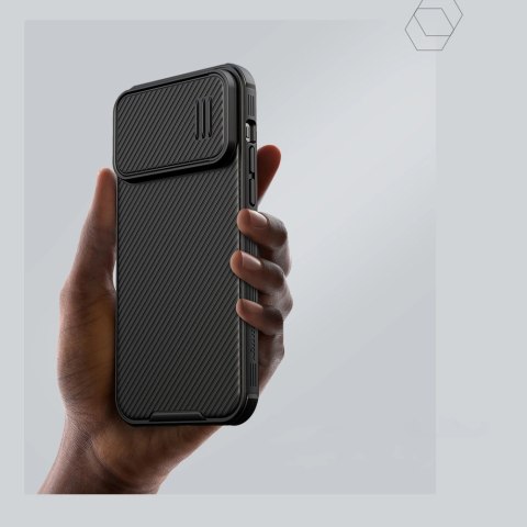 Nillkin CamShield S Case etui iPhone 14 Pro Max pancerny pokrowiec osłona na aparat zielone Nillkin CamShield S Case etui iPhone 14 Pro Max pancerny pokrowiec osłona na aparat zielone