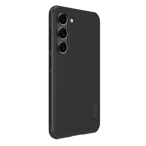 Nillkin Super Frosted Shield Pro Magnetic Case etui Samsung Galaxy S23+ z MagSafe pancerny pokrowiec czarne Nillkin Super Frosted Shield Pro Magnetic Case etui Samsung Galaxy S23+ z MagSafe pancerny pokrowiec czarne