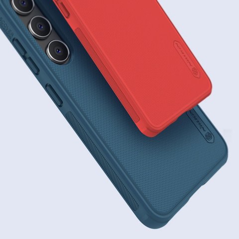 Nillkin Super Frosted Shield Pro etui Samsung Galaxy S23 pancerny pokrowiec + podstawka na telefon czarne Nillkin Super Frosted Shield Pro etui Samsung Galaxy S23 pancerny pokrowiec + podstawka na telefon czarne