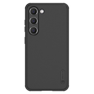 Nillkin Super Frosted Shield Pro etui Samsung Galaxy S23+ pancerny pokrowiec + podstawka na telefon czarne