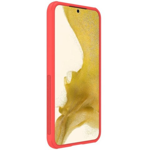 Nillkin Super Frosted Shield Pro etui Samsung Galaxy S23+ pancerny pokrowiec + podstawka na telefon czerwone Nillkin Super Frosted Shield Pro etui Samsung Galaxy S23+ pancerny pokrowiec + podstawka na telefon czerwone