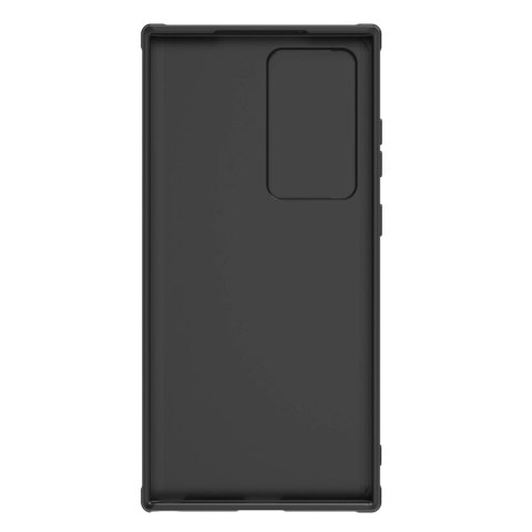 Nillkin Synthetic Fiber S Case etui Samsung Galaxy S23 Ultra pokrowiec osłona na aparat czarne Nillkin Synthetic Fiber S Case etui Samsung Galaxy S23 Ultra pokrowiec osłona na aparat czarne