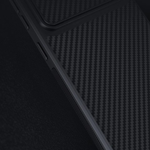 Nillkin Synthetic Fiber S Case etui Samsung Galaxy S23+ pokrowiec osłona na aparat czarne Nillkin Synthetic Fiber S Case etui Samsung Galaxy S23+ pokrowiec osłona na aparat czarne