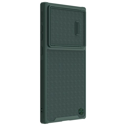 Nillkin Textured S Case etui Samsung Galaxy S22 Ultra pancerny pokrowiec z osłoną na aparat zielone Nillkin Textured S Case etui Samsung Galaxy S22 Ultra pancerny pokrowiec z osłoną na aparat zielone
