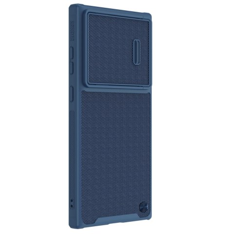 Nillkin Textured S Case etui Samsung Galaxy S23 Ultra pancerny pokrowiec z osłoną na aparat niebieskie Nillkin Textured S Case etui Samsung Galaxy S23 Ultra pancerny pokrowiec z osłoną na aparat niebieskie