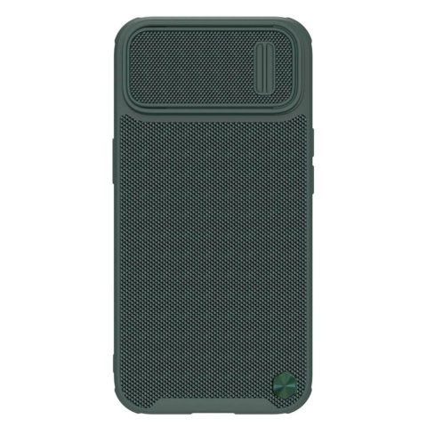 Nillkin Textured S Case etui iPhone 14 pancerny pokrowiec z osłoną na aparat zielony Nillkin Textured S Case etui iPhone 14 pancerny pokrowiec z osłoną na aparat zielony