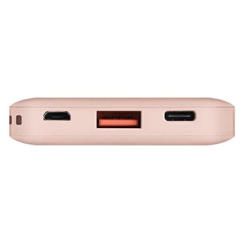 Powerbank Uniq Fuele mini 8000mAh USB-C 18W PD - różowy Powerbank Uniq Fuele mini 8000mAh USB-C 18W PD - różowy