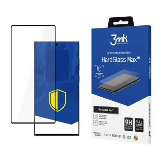 Szkło 9H 3mk HardGlass Max™ FingerPrint na Samsung Galaxy S23 Ultra