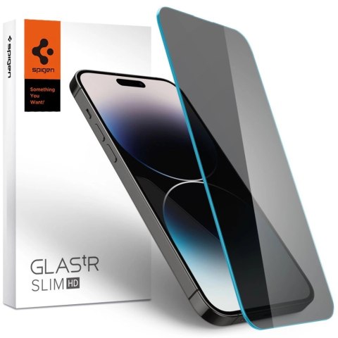 Szkło hartowane Spigen Glas.tR Slim Privacy na iPhone 14 Pro Max Szkło hartowane Spigen Glas.tR Slim Privacy na iPhone 14 Pro Max