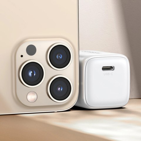 Szybka ładowarka sieciowa GaN USB C 30W PD Ugreen Nexode Mini - biała Szybka ładowarka sieciowa GaN USB C 30W PD Ugreen Nexode Mini - biała