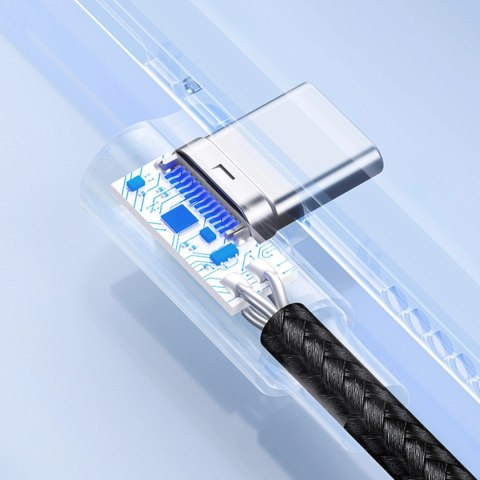 Ugreen kabel kątowy 90° USB C - USB 2.0 480Mb/s 3A 3m czarny (US176) Ugreen kabel kątowy 90° USB C - USB 2.0 480Mb/s 3A 3m czarny (US176)